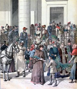 Palmsonntag, Karwoche, Paris, 1891 von Henri Meyer