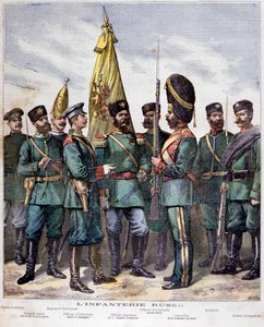 Russische Infanterie, 1892 von Henri Meyer