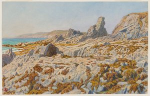 Strand von Pors Léonnec bei Ebbe. Morgat