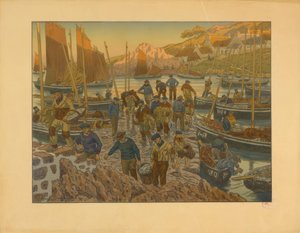 Der Hafen von Henri Rivière
