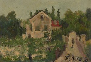 Studie für: Landhaus in St-Cloud