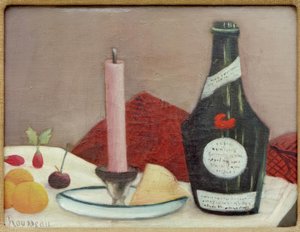 Die rosa Kerze