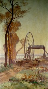 Alte Steinbrüche in Arcueil von Henri Saintin