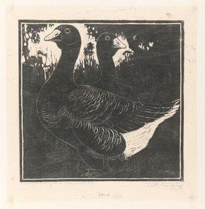 Toulouse-Gänse von Henri Verstijnen (signed by artist)