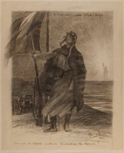 damit die Freiheit weiterhin die Welt erleuchtet von Henri Zo