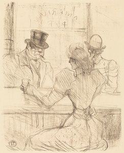 In der Picton-Bar, Rue Scribe von Henri de Toulouse-Lautrec