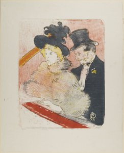 Beim Konzert 1896 von Henri de Toulouse-Lautrec