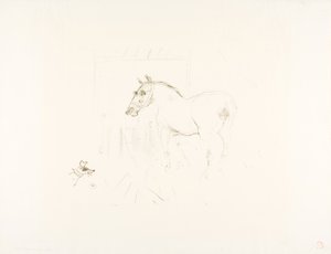 Calmèses kleines Pony von Henri de Toulouse-Lautrec