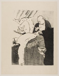 Carnot ist krank! von Henri de Toulouse-Lautrec
