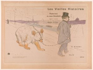 Umschlagentwurf für „Les Vieilles Histoires“