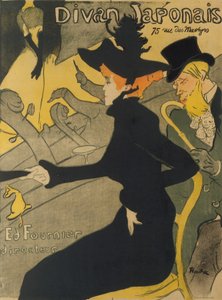 Divan Japonais von Henri de Toulouse Lautrec