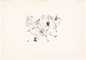 Footit und Chocolat von Henri de Toulouse-Lautrec