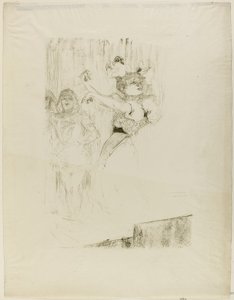 Lender tanzt den Bolero in Chilpéric von Henri de Toulouse-Lautrec
