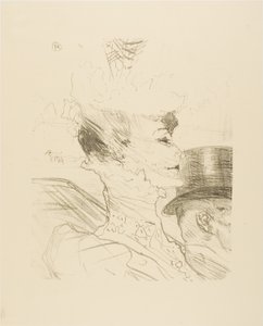 Louise Balthy, aus Dreizehn Lithographien von Henri de Toulouse-Lautrec