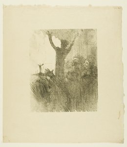 Schlomé Fuss in der Synagoge, aus Au Pied du Sinaï von Henri de Toulouse-Lautrec