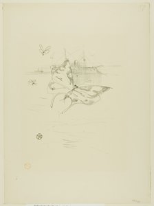 Die Schmetterlinge, aus Mélodies de Désiré Dihau von Henri de Toulouse-Lautrec