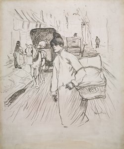 Die Wäscherin von Henri de Toulouse-Lautrec