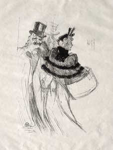 Die alten Herren von Henri de Toulouse-Lautrec