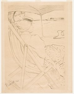 Die Passagierin von 54 von Henri de Toulouse-Lautrec