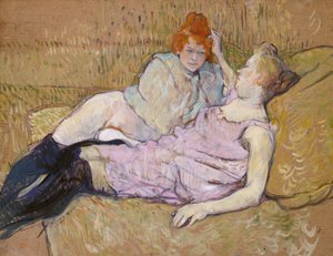 Das Sofa von Henri de Toulouse-Lautrec