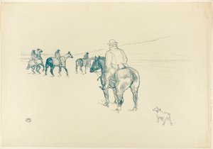 Der Trainer von Henri de Toulouse-Lautrec