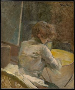 Warten von Henri de Toulouse-Lautrec