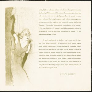 Yvette Guilbert von Henri de Toulouse-Lautrec