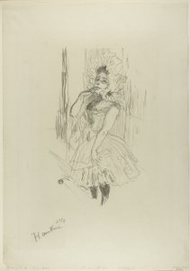 Anna Held, in Toutes ces Dames au Théâtre von Henri de Toulouse Lautrec