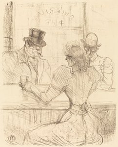 In der Picton Bar, rue Scribe, 1896