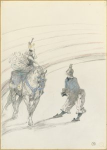 Im Zirkus: Reiterin, 1899