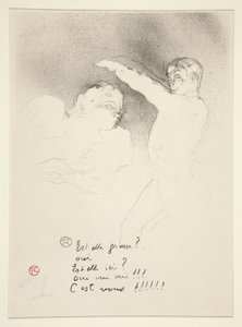 Bei den Varietés: Mlle. Lender und Brasseur
