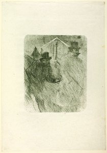 Baron Moïse Betteln, aus Au Pied du Sinaï von Henri de Toulouse Lautrec