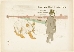Umschlag und Frontispiz zu Les Vieilles Histoires von Henri de Toulouse Lautrec