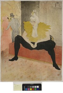 Frau mit Tablett, Frühstück, Madame Baron und Mademoiselle Popo