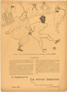 Footit und Chocolat (Footit et Chocolat) [linkes Recto] von Henri de Toulouse Lautrec