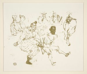 Footit und Chocolat von Henri de Toulouse Lautrec