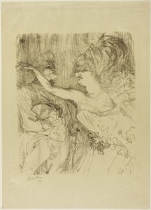Guy und Mealy, in "Paris qui Marche" von Henri de Toulouse Lautrec