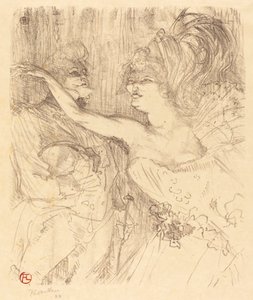 Guy und Mealy in Paris qui marche, 1898