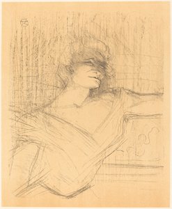 In "La glu" von Henri de Toulouse Lautrec
