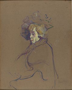 Jane Avril, 1892 von Henri de Toulouse Lautrec