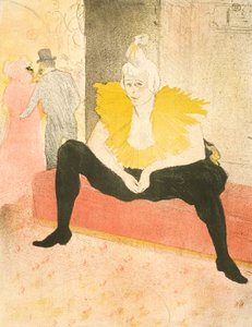 Die sitzende Clownesse, Mademoiselle Cha-U-Kao