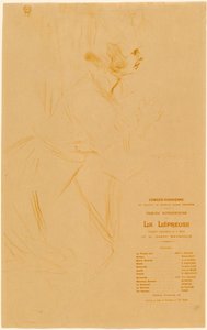 Die Aussätzige, 1896 von Henri de Toulouse Lautrec