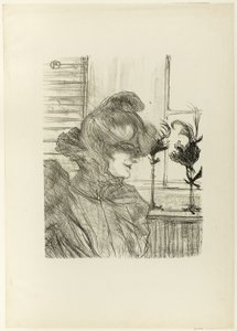 Le Margoin (Mademoiselle Louise Blouet) von Henri de Toulouse Lautrec