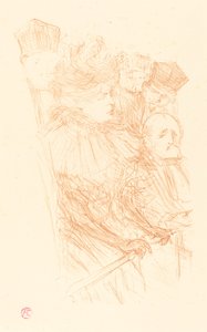 Lebaudy-Prozess - Aussage von Mlle. Marsy von Henri de Toulouse Lautrec