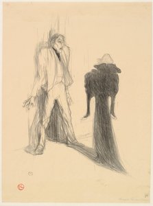 Lugné Poë und Berthe Bady in L