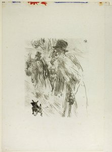 Polnische Juden, Karlsbad, aus Am Fuße des Sinai von Henri de Toulouse Lautrec