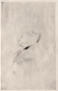 Porträt von M. X. von Henri de Toulouse Lautrec