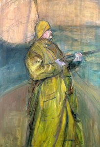 Porträt von Maurice Joyant in der Bucht von Somme von Henri de Toulouse Lautrec