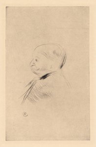 Porträt eines Mannes von Henri de Toulouse Lautrec