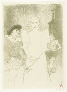Porträt der Schauspielerin Rose Caron in ihrer Rolle als Marguerite in Faust in der Oper in Paris von Henri de Toulouse Lautrec